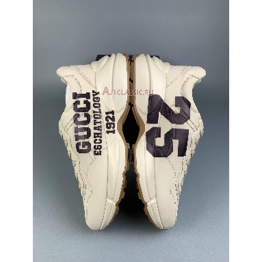 Buy Gucci Rhyton Leather Sneaker "25 - Ivory" 663340 2SH00 9522 Quality Reps Replicas Shoes