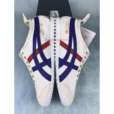 Buy Onitsuka Tiger Mexico 66 Slip-On "White Dark-Blue" D507L-0152-1 Quality Reps Replicas Shoes