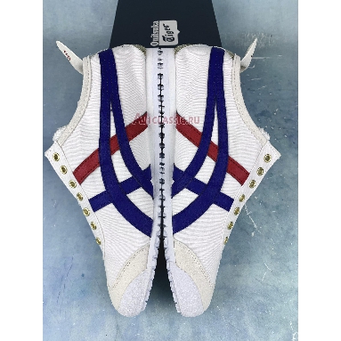 Buy Onitsuka Tiger Mexico 66 Slip-On "White Dark-Blue" D507L-0152-1 Quality Reps Replicas Shoes