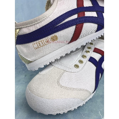 Buy Onitsuka Tiger Mexico 66 Slip-On "White Dark-Blue" D507L-0152-1 Quality Reps Replicas Shoes