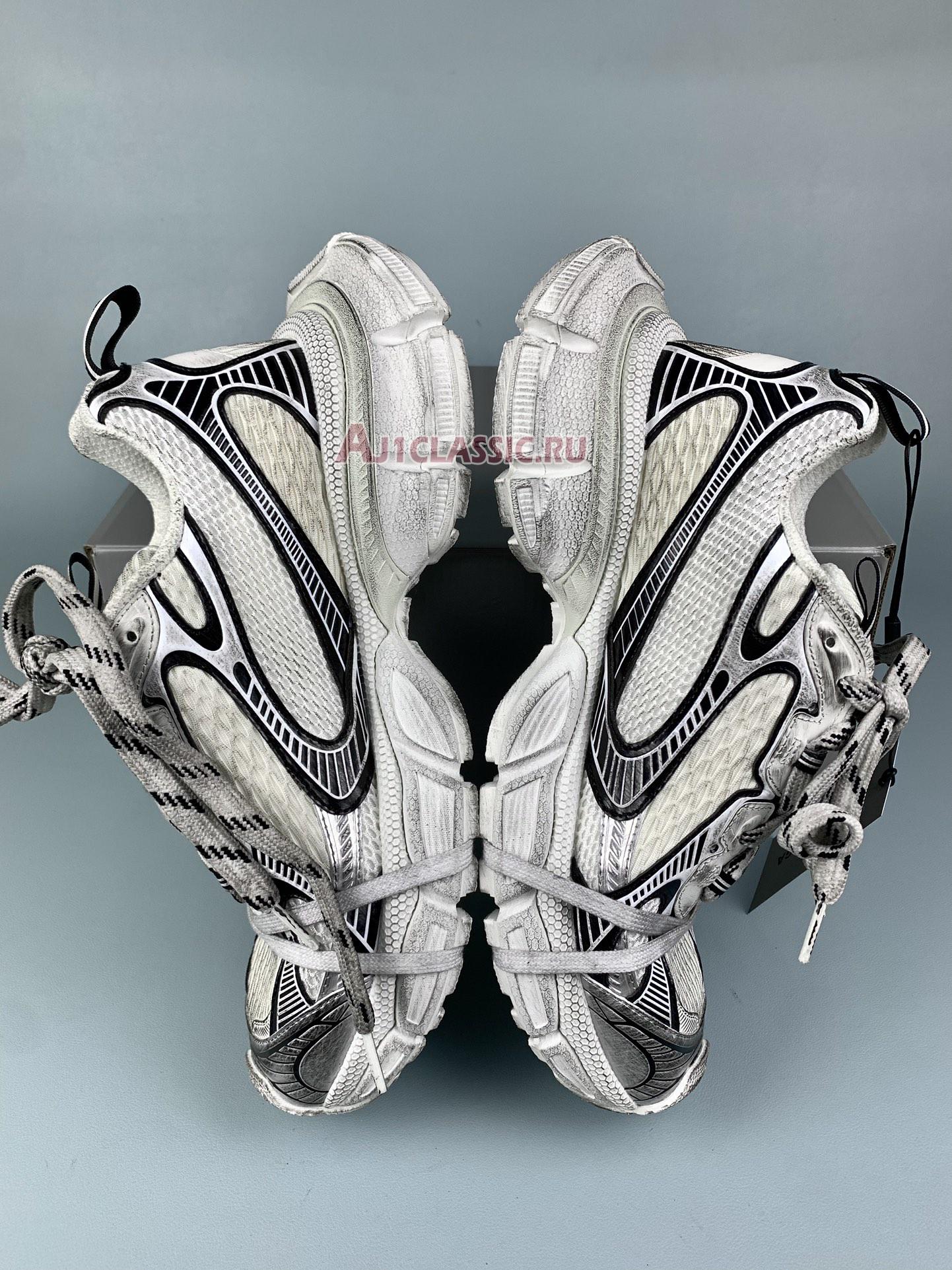 New Balenciaga 3XL Sneaker "White Black" 734734 W3XL4 9710 Shoes