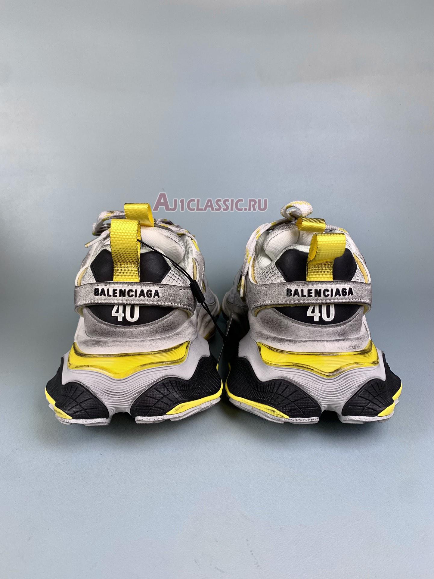 New Balenciaga Cargo Sneaker "Grey Black Yellow" 784341 W2MV1 1170 Shoes