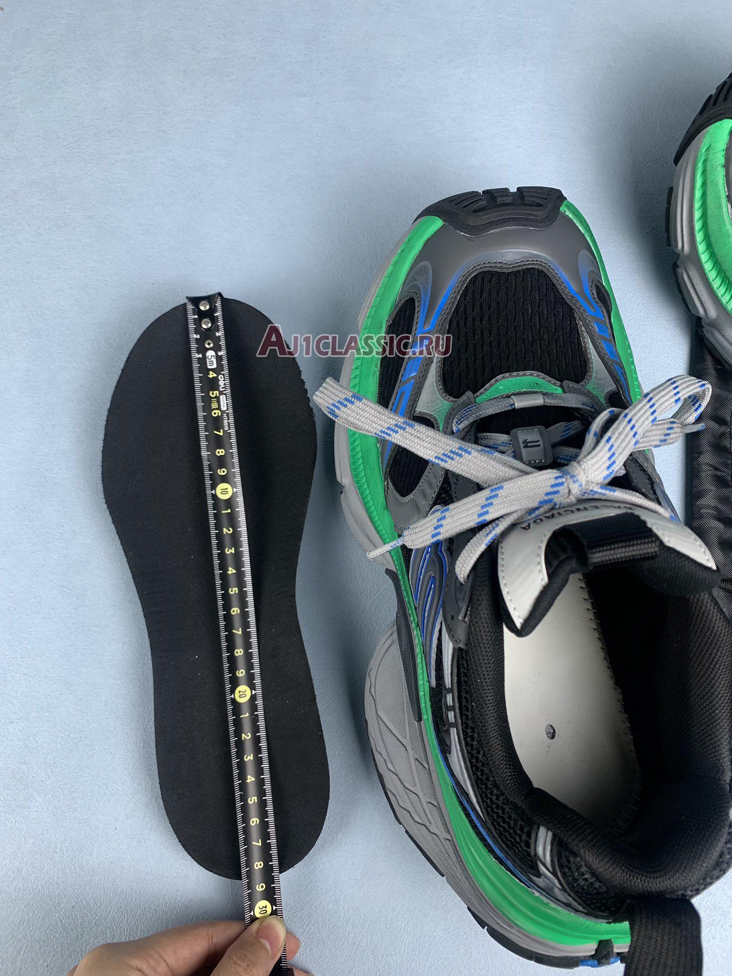 New Balenciaga 10XL Sneaker "Black Grey Blue Green" 784344 W2MV2 1143 Shoes