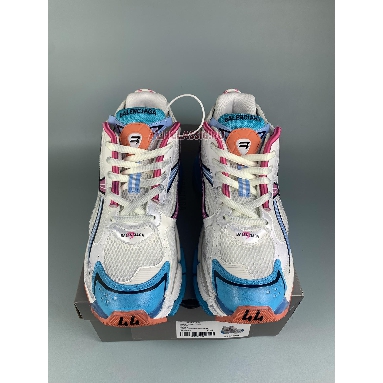 Buy Balenciaga Runner Sneaker "White Blue Pink Orange" 772767 W3RMU 9458 Quality Reps Replicas Shoes