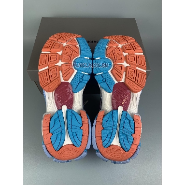 Buy Balenciaga Runner Sneaker "White Blue Pink Orange" 772767 W3RMU 9458 Quality Reps Replicas Shoes