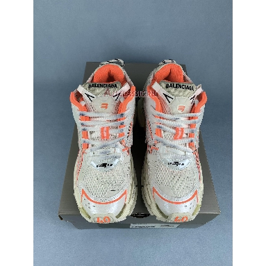 Buy Balenciaga Runner Sneaker "White Fluo Orange" 677402 W3RBM 9770 Quality Reps Replicas Shoes