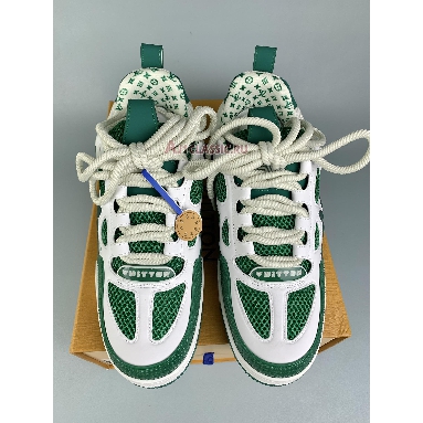 Buy Louis Vuitton LV Skate Sneaker "Green White" 1AC520 Quality Reps Replicas Shoes