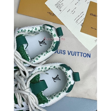 Buy Louis Vuitton LV Skate Sneaker "Green White" 1AC520 Quality Reps Replicas Shoes