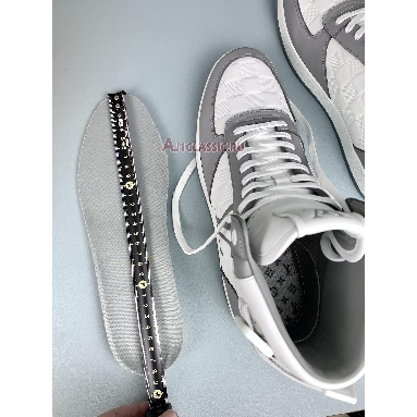 Buy Louis Vuitton Rivoli Sneaker Boot "Grey White" 1A9ZER-1 Quality Reps Replicas Shoes