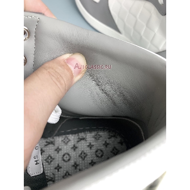 Buy Louis Vuitton Rivoli Sneaker Boot "Grey White" 1A9ZER-1 Quality Reps Replicas Shoes