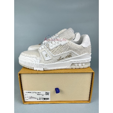 Buy Louis Vuitton LV Trainer Sneaker "Beige" 1AC68E Quality Reps Replicas Shoes