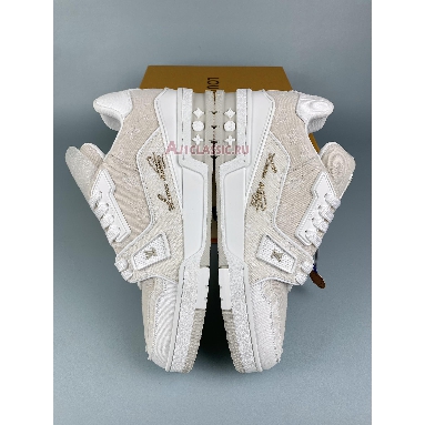 Buy Louis Vuitton LV Trainer Sneaker "Beige" 1AC68E Quality Reps Replicas Shoes