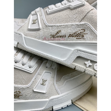 Buy Louis Vuitton LV Trainer Sneaker "Beige" 1AC68E Quality Reps Replicas Shoes