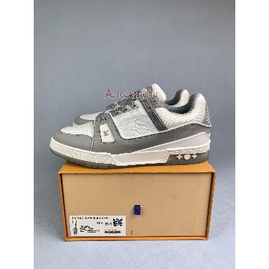 Buy Louis Vuitton LV Trainer Sneaker "Grey White" 1A8KBA Quality Reps Replicas Shoes