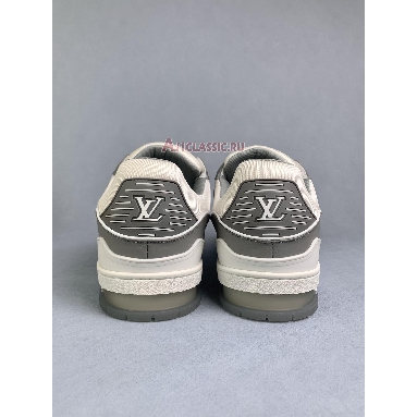 Buy Louis Vuitton LV Trainer Sneaker "Grey White" 1A8KBA Quality Reps Replicas Shoes