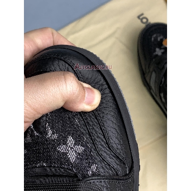 Buy Louis Vuitton LV Trainer Sneaker "Nigo Black Denim" 1A9IPX Quality Reps Replicas Shoes