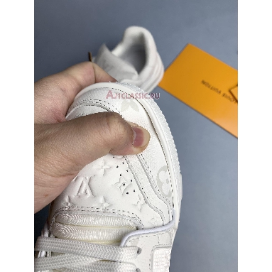 Buy Louis Vuitton LV Trainer Sneaker "White Grey Signature" 1A8WAY-1 Quality Reps Replicas Shoes
