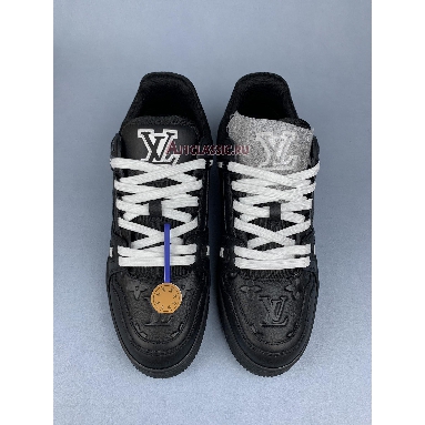 Buy Louis Vuitton LV Trainer "Black White" 1AARF4 Quality Reps Replicas Shoes