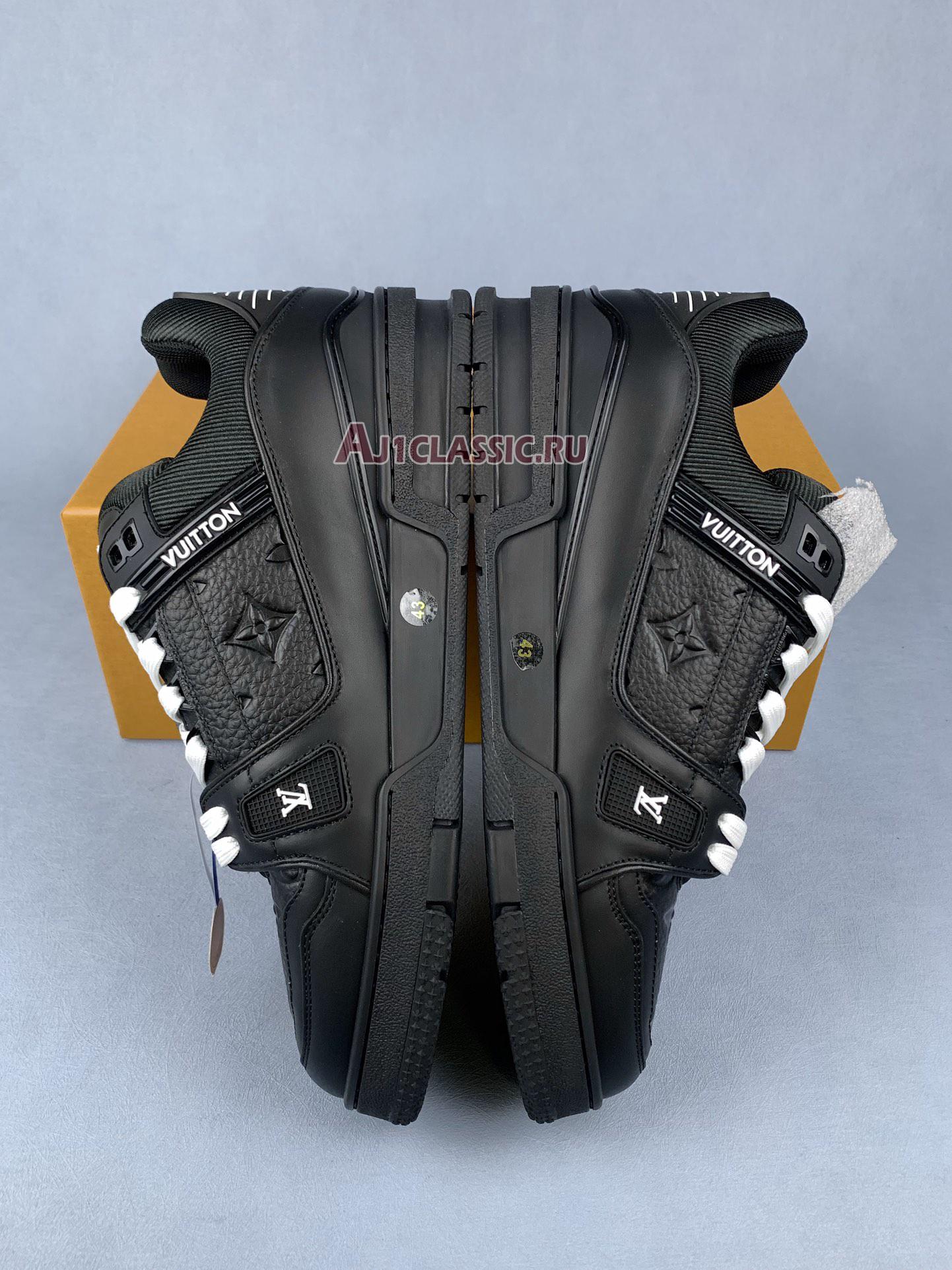 New Louis Vuitton LV Trainer "Black White" 1AARF4 Shoes