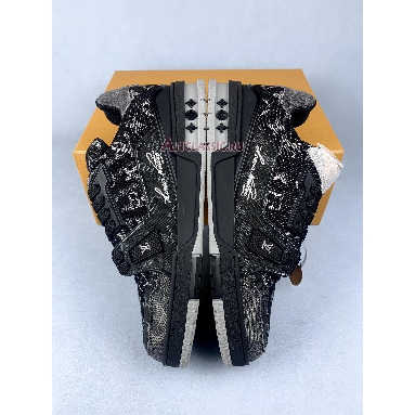 Buy Louis Vuitton LV Trainer Sneaker "Black" 1AC4Z7 Quality Reps Replicas Shoes