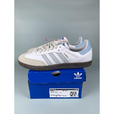 Buy Adidas Samba OG "White Halo Blue" ID2055 Quality Reps Replicas Shoes