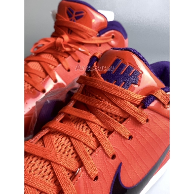 Buy UNDEFEATED x Nike Kobe 4 Protro "Team Orange" CQ3869-800 Quality Reps Replicas Shoes
