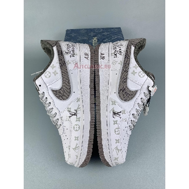 Buy Louis Vuitton x Nike Air Force 1 "White Brown" CV0670-300 Quality Reps Replicas Shoes