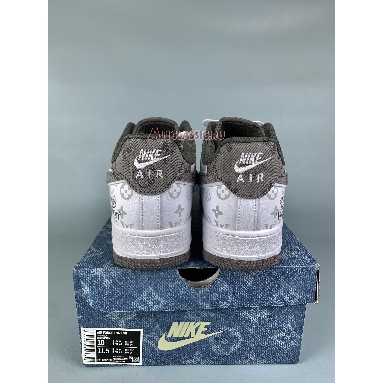 Buy Louis Vuitton x Nike Air Force 1 "White Brown" CV0670-300 Quality Reps Replicas Shoes