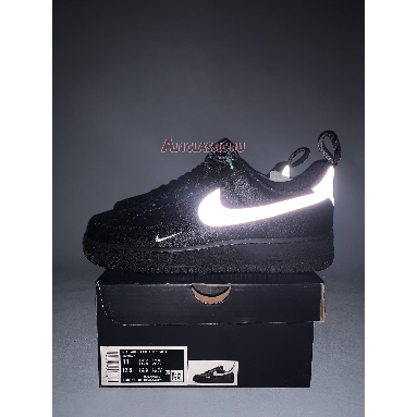 Buy Nike Air Force 1 Low "07 LV8 UT Black Metallic Silver" DX8967-001 Quality Reps Replicas Shoes