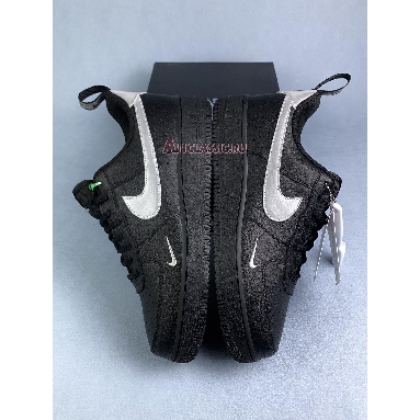 Buy Nike Air Force 1 Low "07 LV8 UT Black Metallic Silver" DX8967-001 Quality Reps Replicas Shoes