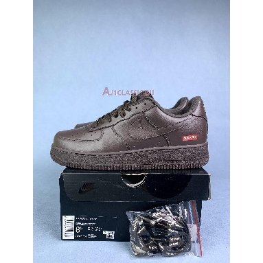 Buy Supreme x Nike Air Force 1 Low "Box Logo - Baroque Brown" CU9225-200 Quality Reps Replicas Shoes
