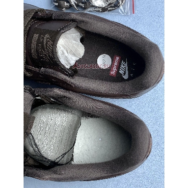 Buy Supreme x Nike Air Force 1 Low "Box Logo - Baroque Brown" CU9225-200 Quality Reps Replicas Shoes