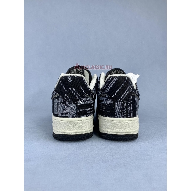 Buy Wednesday Addams x Nike Air Force 1 Low "Black White" FB0607-011 Quality Reps Replicas Shoes