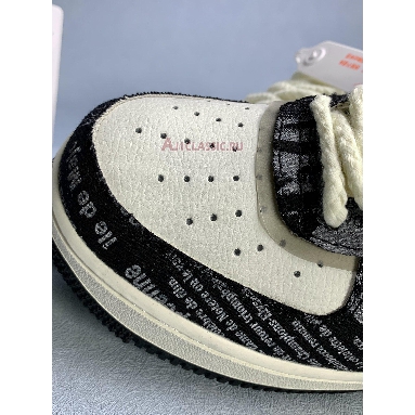Buy Wednesday Addams x Nike Air Force 1 Low "Black White" FB0607-011 Quality Reps Replicas Shoes