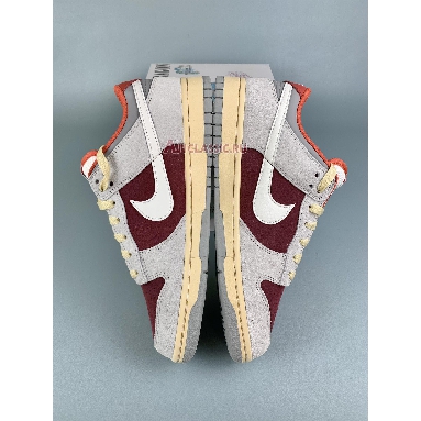 Buy Nike SB Dunk Low Year Of The Dragon "Grey Burgundy" FZ5528-101-1 Quality Reps Replicas Shoes