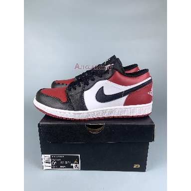 Buy Air Jordan 1 Low "Bred Toe" 553558-612-1 Quality Reps Replicas Shoes