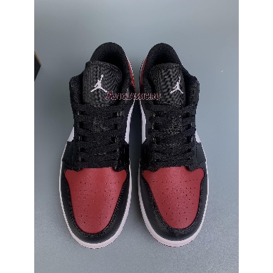 Buy Air Jordan 1 Low "Bred Toe" 553558-612-1 Quality Reps Replicas Shoes