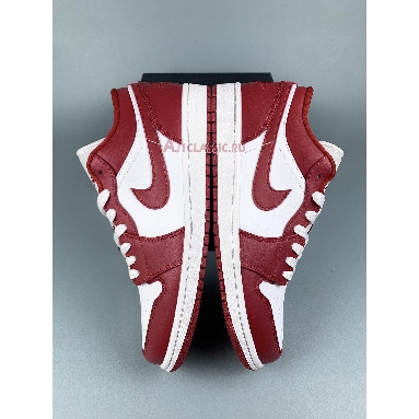 Buy Air Jordan 1 Low "Gym Red White" 553558-611-1 Quality Reps Replicas Shoes