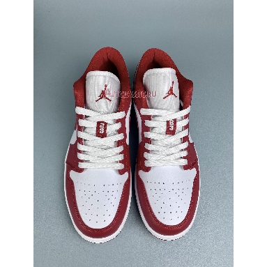 Buy Air Jordan 1 Low "Gym Red White" 553558-611-1 Quality Reps Replicas Shoes