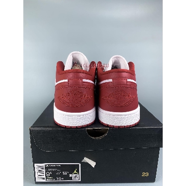 Buy Air Jordan 1 Low "Gym Red White" 553558-611-1 Quality Reps Replicas Shoes