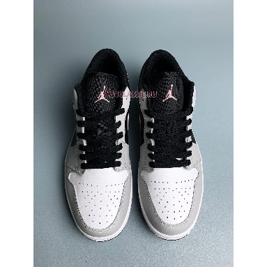Buy Air Jordan 1 Low "Grey Fog Bleached Coral" 553558-062-1 Quality Reps Replicas Shoes