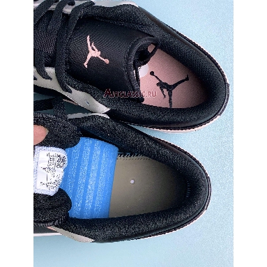 Buy Air Jordan 1 Low "Grey Fog Bleached Coral" 553558-062-1 Quality Reps Replicas Shoes