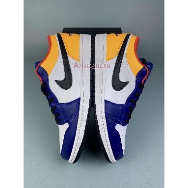 Buy Air Jordan 1 Low "White Deep Royal Blue" 553558-123-1 Quality Reps Replicas Shoes