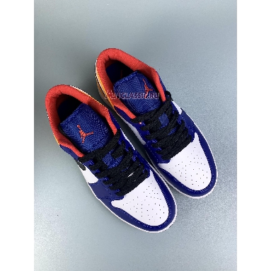 Buy Air Jordan 1 Low "White Deep Royal Blue" 553558-123-1 Quality Reps Replicas Shoes