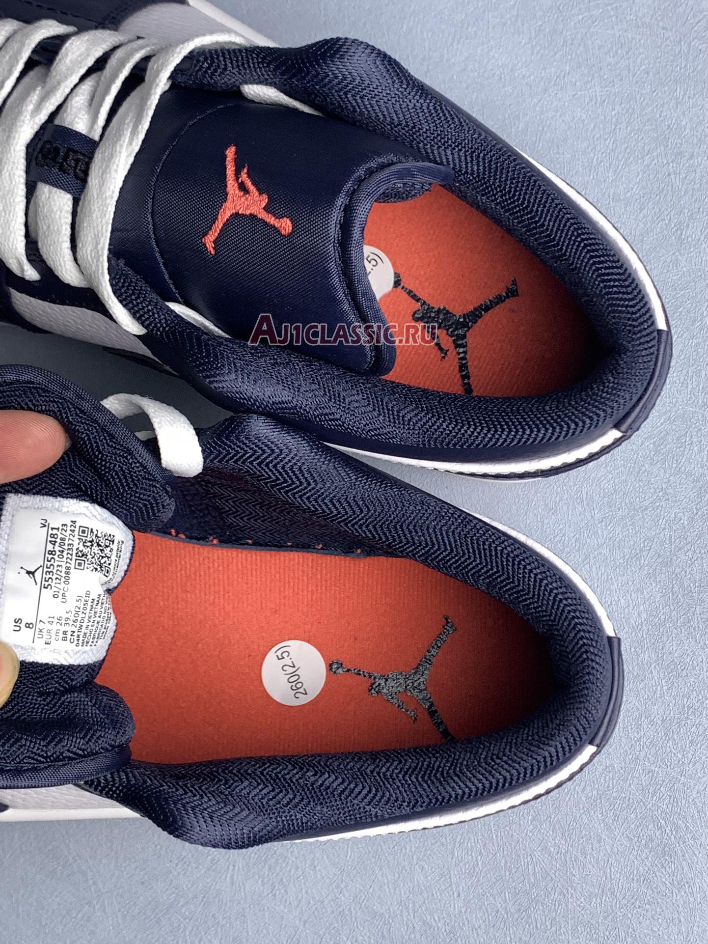 New Air Jordan 1 Retro Low "Pastel Plum" 553558-481-1 Shoes