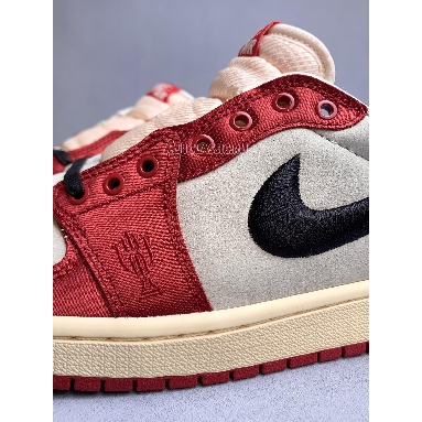 Buy Trophy Room x Air Jordan 1 Retro Low OG SP "Rookie Card - Away" FN0432-100 Quality Reps Replicas Shoes