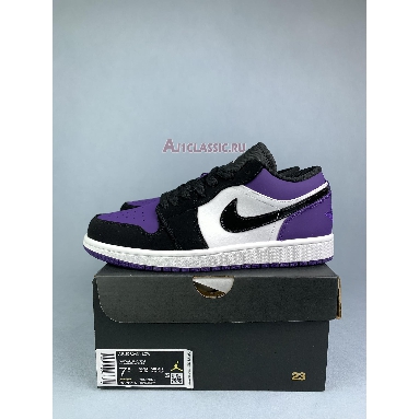Buy Air Jordan 1 Low "Court Purple" 553558-125-1 Quality Reps Replicas Shoes