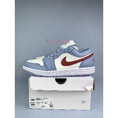 Buy Air Jordan 1 Low "Blue Whisper Dune Red" DC0774-164 Quality Reps Replicas Shoes