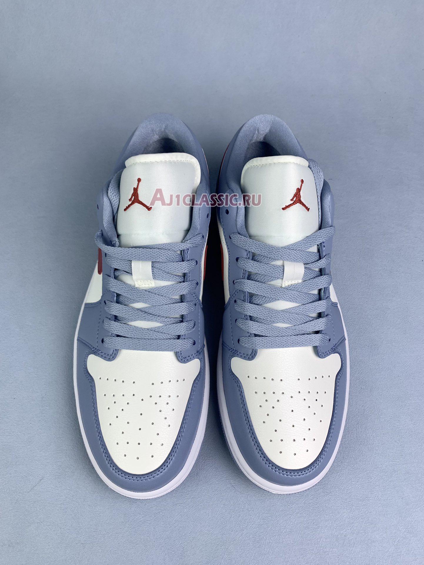 New Air Jordan 1 Low "Blue Whisper Dune Red" DC0774-164 Shoes