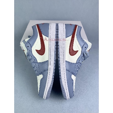 Buy Air Jordan 1 Low "Blue Whisper Dune Red" DC0774-164 Quality Reps Replicas Shoes